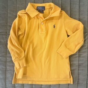 polo by ralph lauren yellow polo